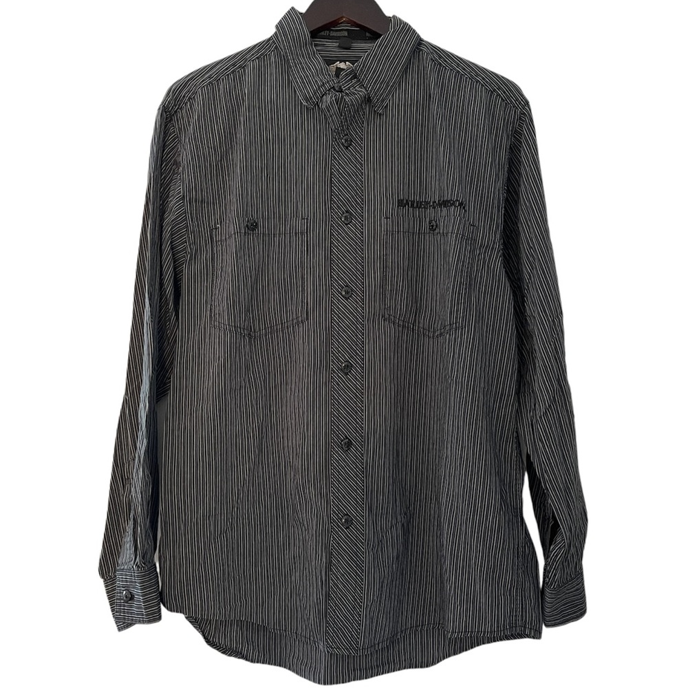 Harley-Davidson Long Sleeve Button Down Shirt Size Medium